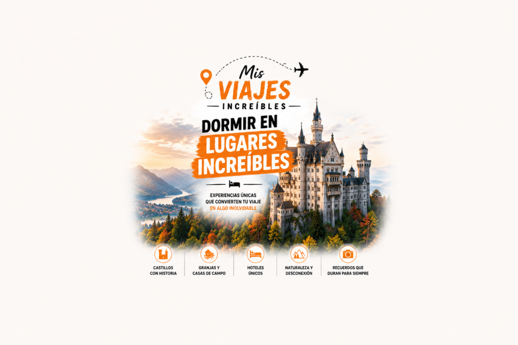 Dormir en lugares increíbles