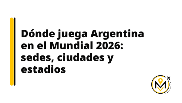 Dónde juega Argentina en el Mundial 2026