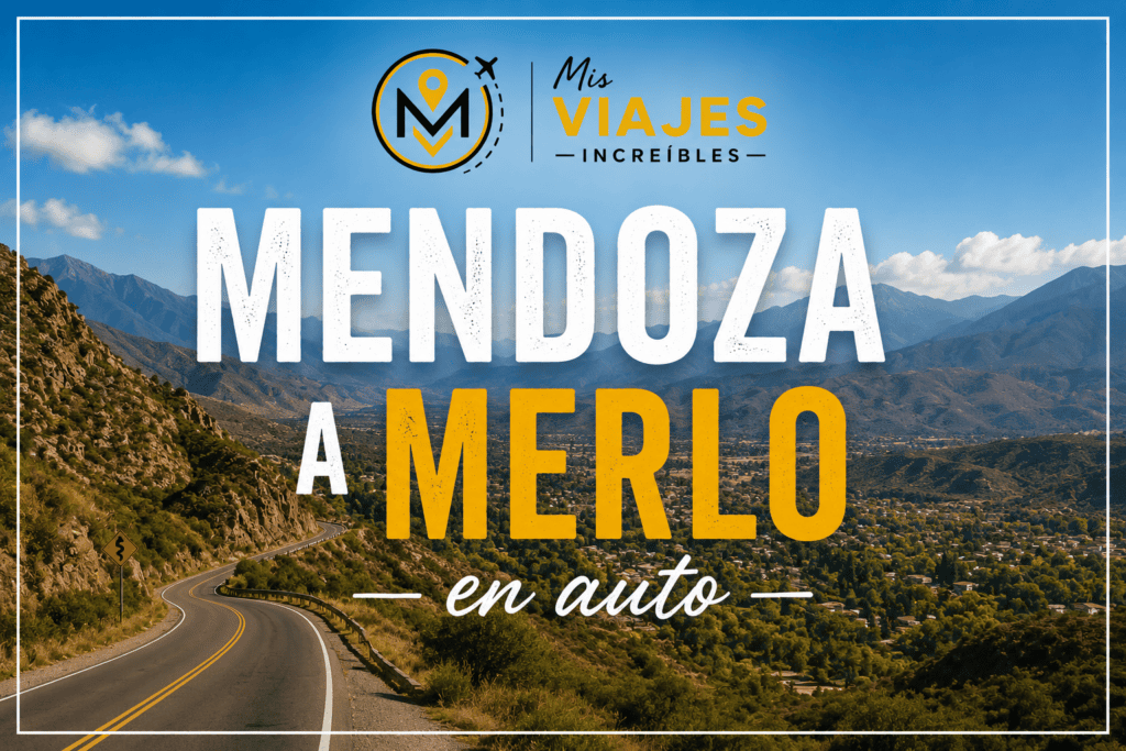 Mendoza a Merlo en auto