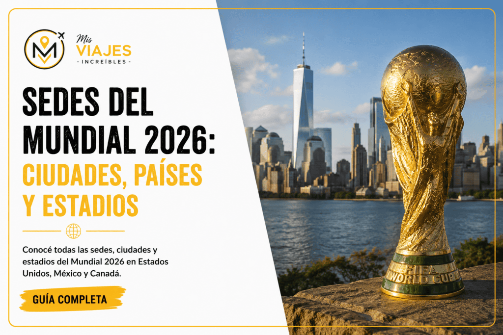 Sedes del Mundial 2026