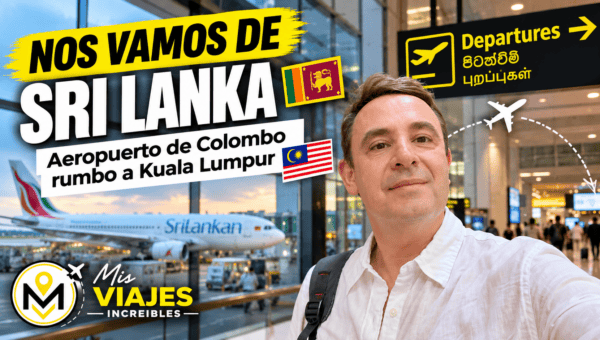 Nos vamos de Sri Lanka: Aeropuerto de Colombo