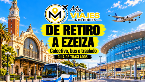 Cómo ir de Retiro al Aeropuerto de Ezeiza (precios 2026)
