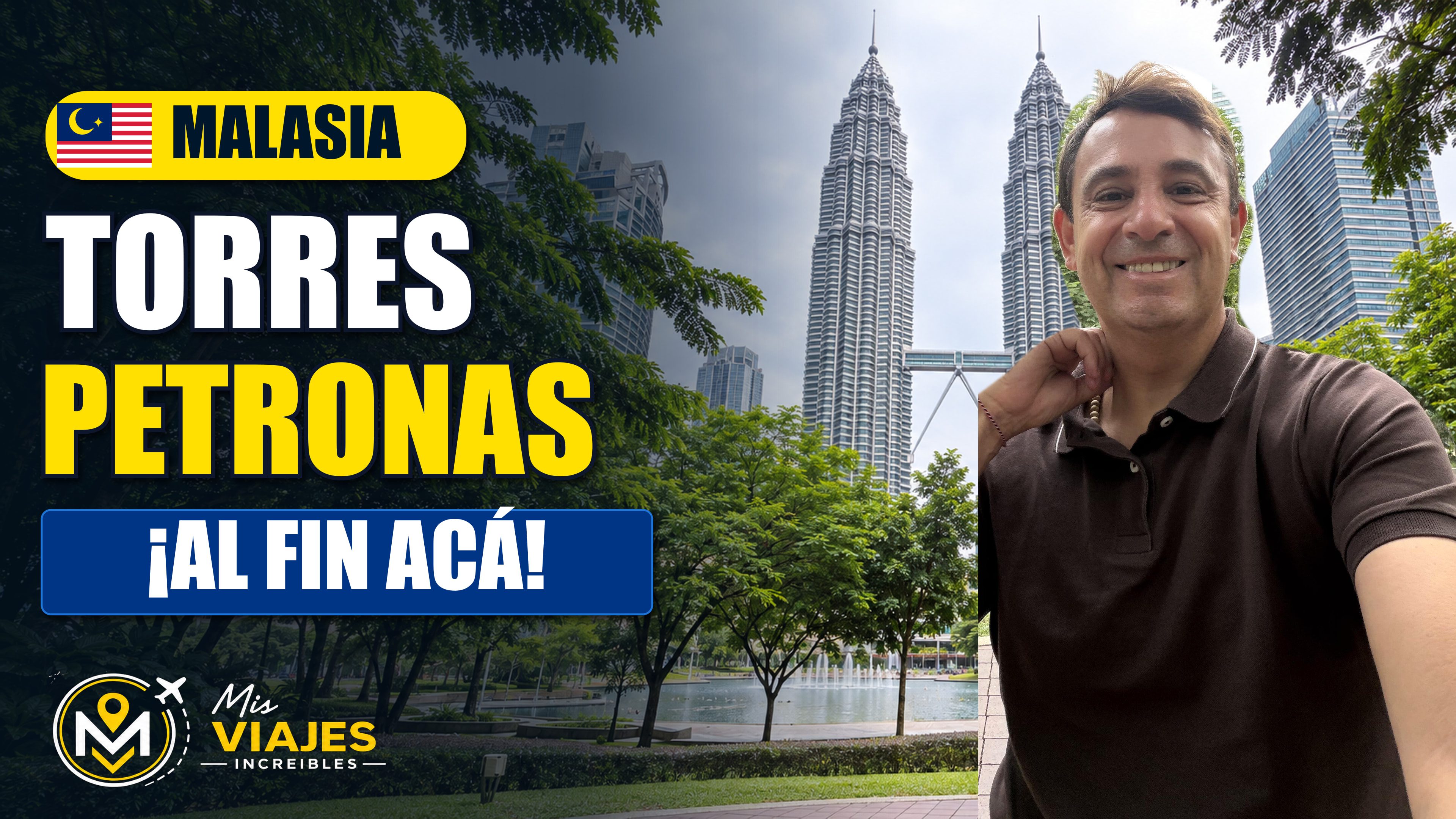 Torres Petronas en Malasia: ¡al fin acá! Mirá el video completo