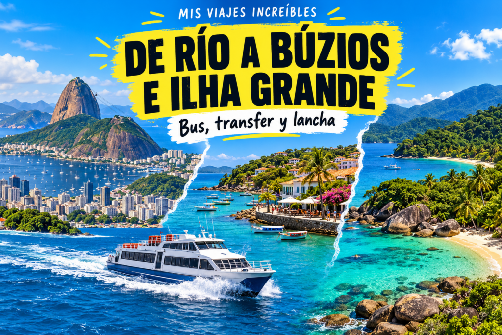 Cómo ir de Río de Janeiro a Búzios e Ilha Grande (precios 2026)