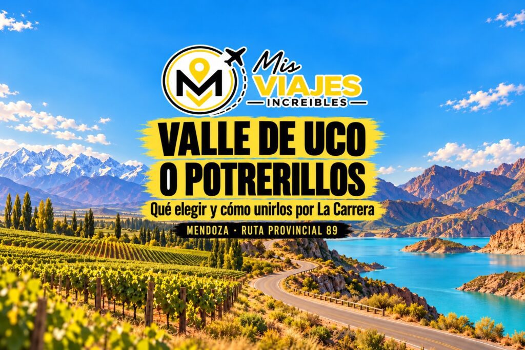 Valle de Uco o Potrerillos: qué paseo elegir y cómo unirlos por La Carrera